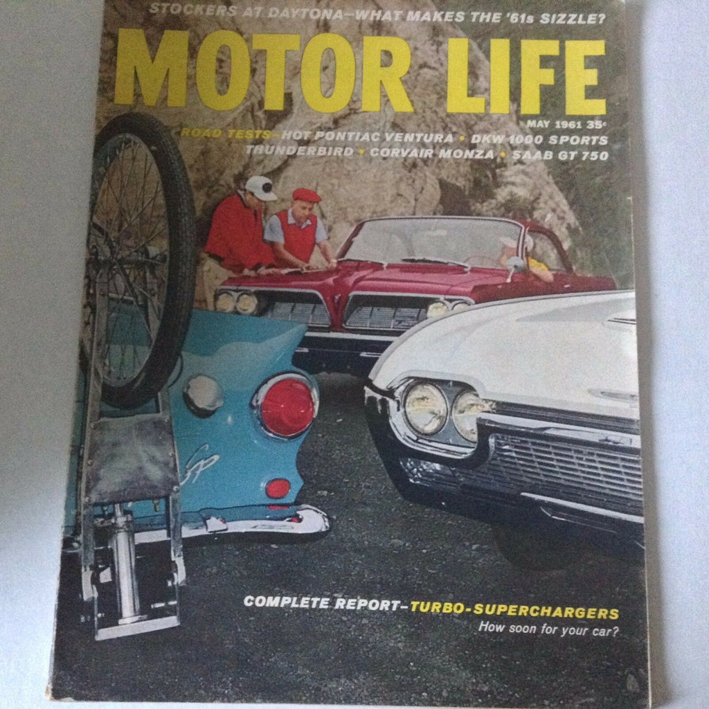 Motor Life Magazine Hot Pontiac Ventura DKW 1000 May 1961 060817nonrh