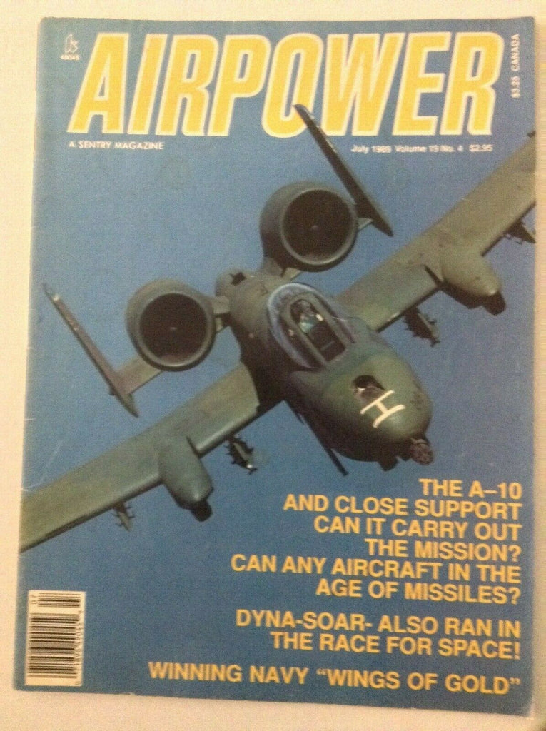 Airpower Magazine The A-10 And Close Support July 1989 042919nonrh