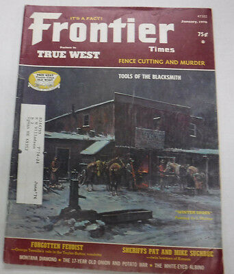 Frontier Times Magazine Tools Of The Blacksmith January 1976 072715R