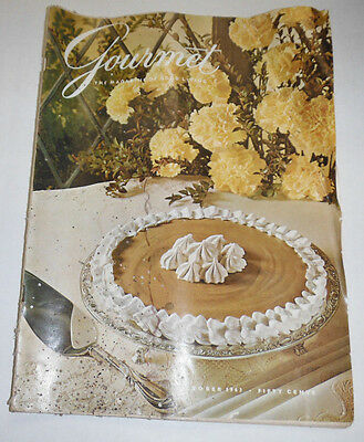 Gourmet Magazine Chestnuts Of Cevennes October 1963 102214R