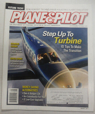 Plane & Pilot Magazine Step Up To Turbine Diamond August 2011 FAL 061715R2