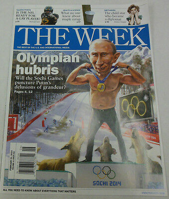 The Week Magazine Olympian Hubris & NFL Gays February 2014 071814R