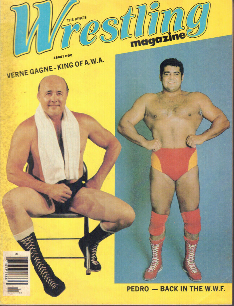 The Rings Wrestling Magazine November 1980 Verne Gagne Pedro Morales 042120DBE