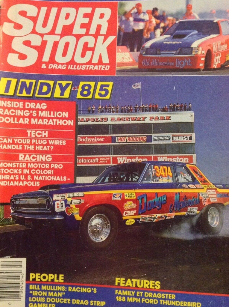 Super Stock Magazine Indy 85 & Bill Mullin's Iron Man December 1985 013118nonrh