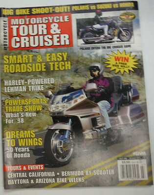Motorcycle Tour & Cruiser Magazine Smart & Easy Road Tech July 1998 052015R