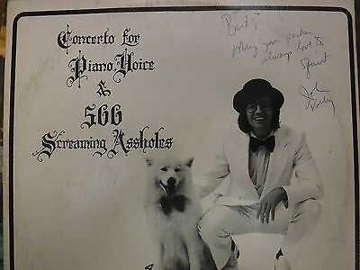J Valby Concerto for Piano Voice AUTOGRAPHED W/COA 33RPM 042816 TLJ