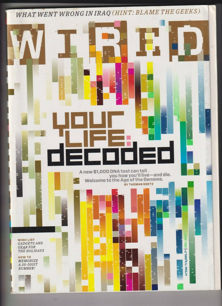 Wired Mag Your Life Decoded December 2007 111019nonr
