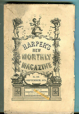 Harper's New Monthly Magazine September 1878 ACC 042216jhe