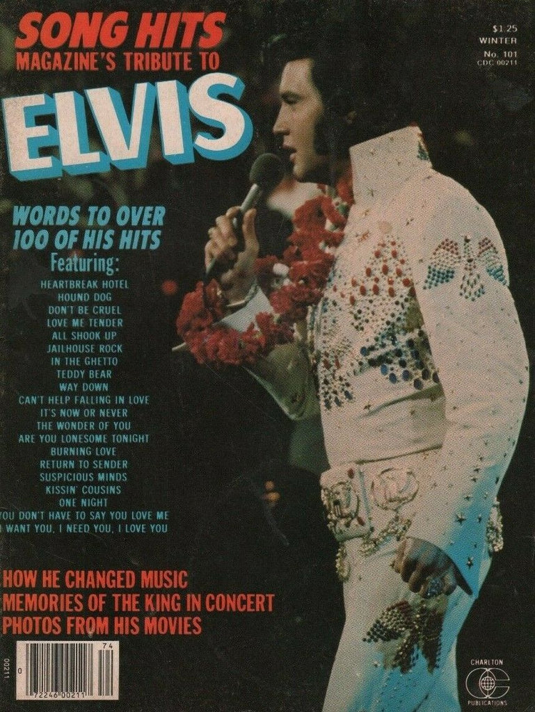 Song Hits Magazine Tribute to Elvis Presley Winter 1977 #10 032619DBE