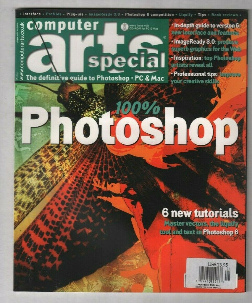 Computer Arts Special UK Mag Photoshop Special Image Ready 2001 No.16 011520nonr