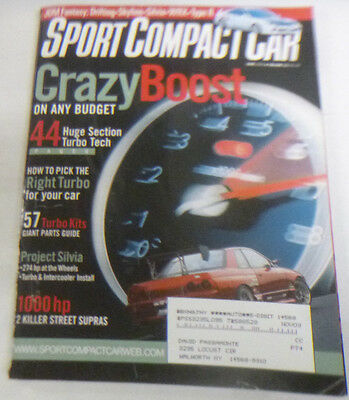 Sport Compact Car Magazine Crazy Boost June 2003 050914R