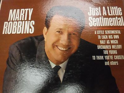 Just A Little Sentimental Marty Robbins 33RPM 020316 TLJ