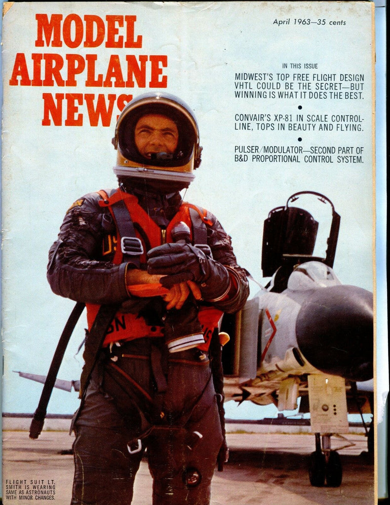 Model Airplane News Magazine April 1963 Convair XP-81 GD 041317nonjhe