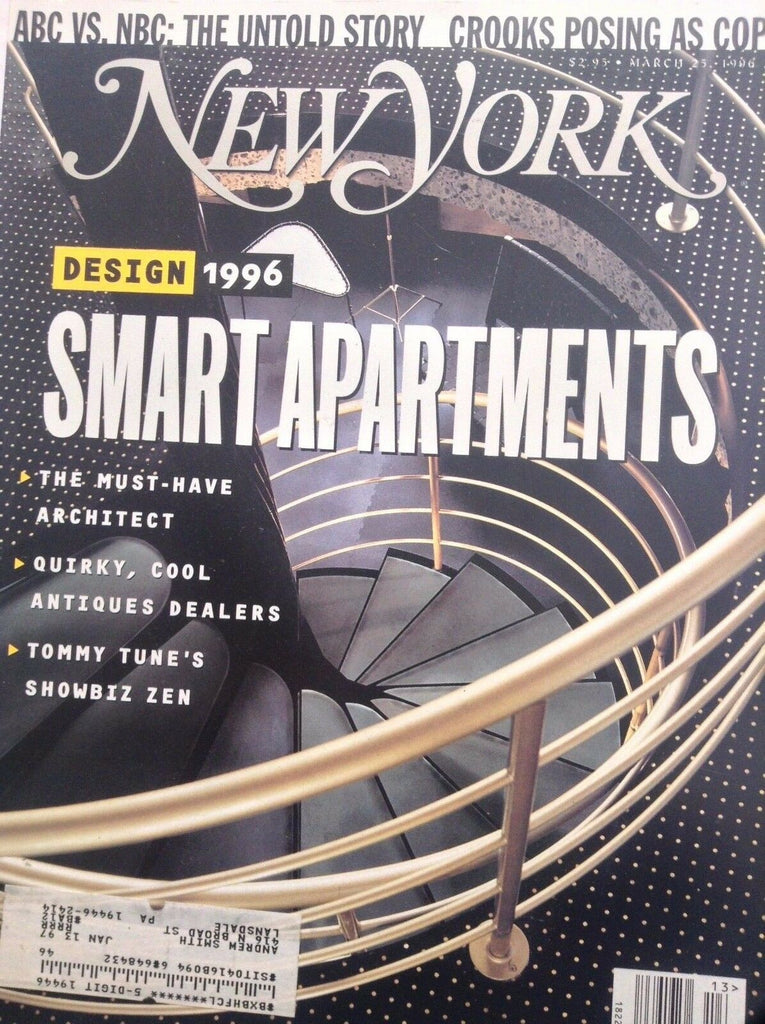 New York Magazine Smart Apartments March 25, 1996 091717nonrh