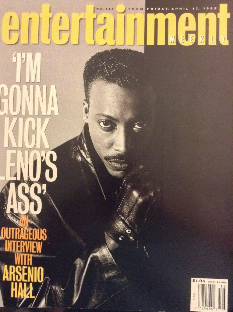 Entertainment Weekly Magazine Arsenio Hall April 17, 1992 NO ML 081218nonrh