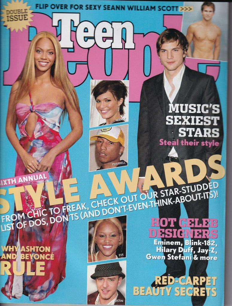 Teen People Magazine Ashton Kutcher Style Awards September 2003 021219nonr