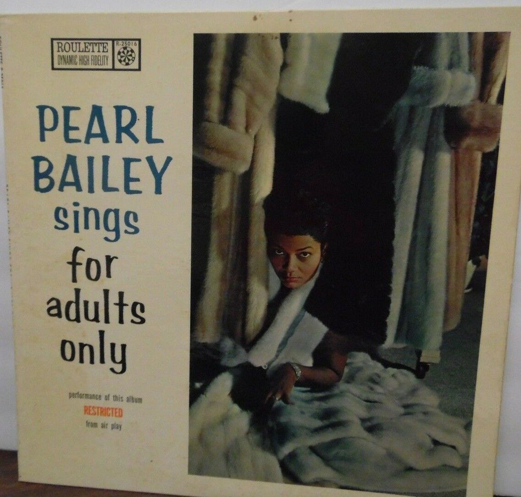 Pearl Bailey sings for Adults only vinyl R-25016 052618LLE
