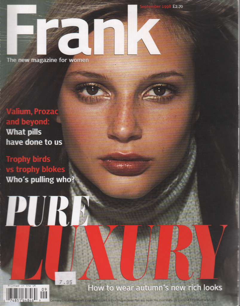 Frank Uk Fashion September 1998 Shatoshi Saikusa Uma Thurman 040220DBE