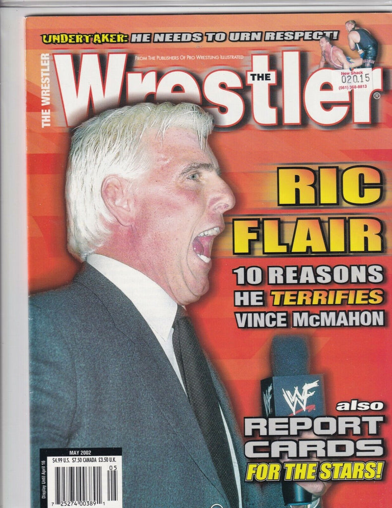 The Wrestler Magazine Ric Flair Undertaker May 2002 062419nonr