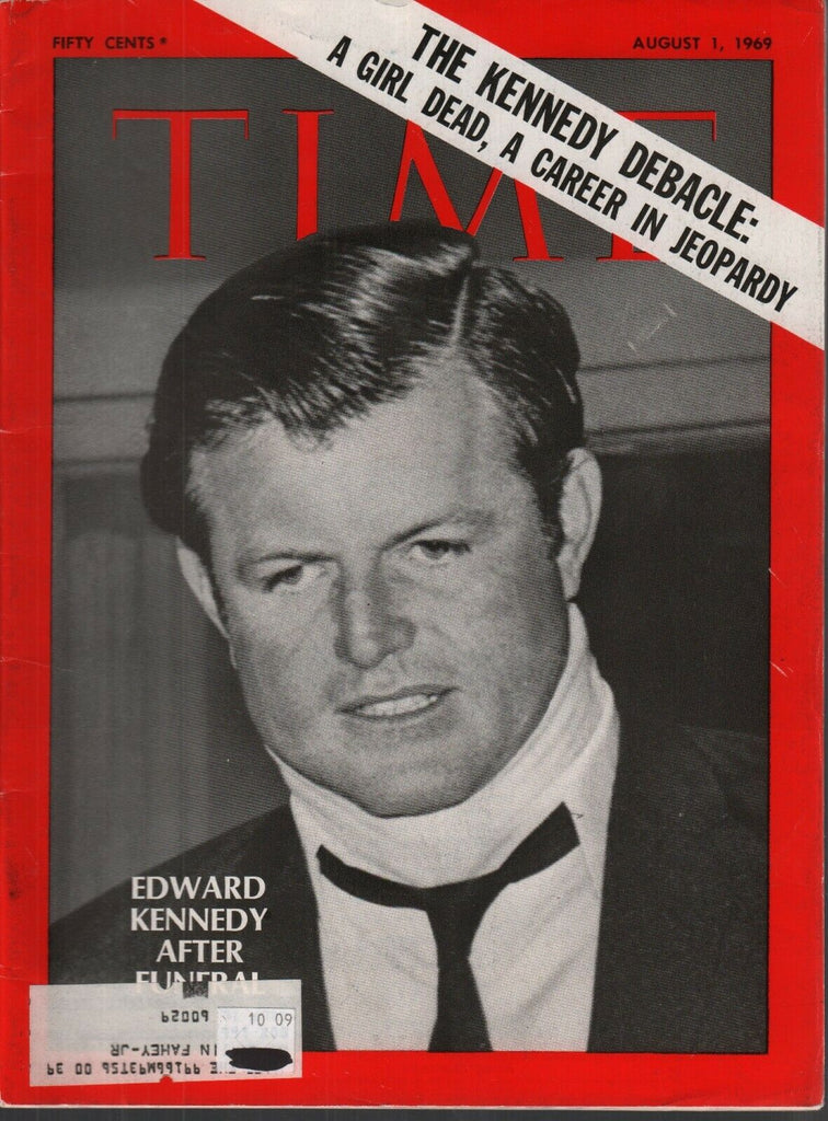 Time Magazine August 1 1969 Edward Kennedy JFK John F Kennedy 073019AME