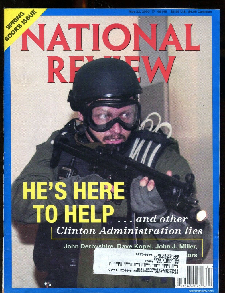 National Review Magazine May 22 2000 Spring Book Issue EX w/ML 010617jhe