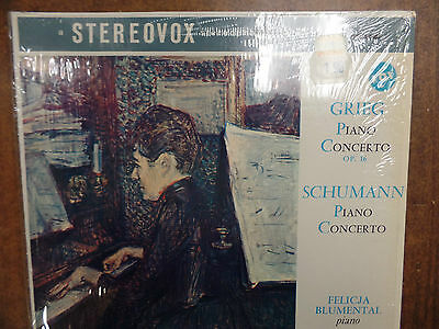 GRIEG SCHUMANN PIANO CONCERTOS HANS SWAROWSKY COND. 33 RPM EX+ 110915 TLJ