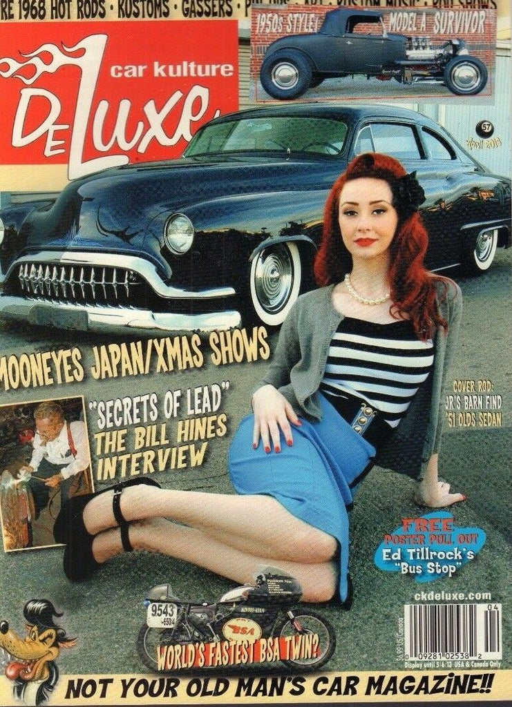 Car Kulture Deluxe Magazine Mooneyes Japan & Xmas Shows April 2013 011618nonr