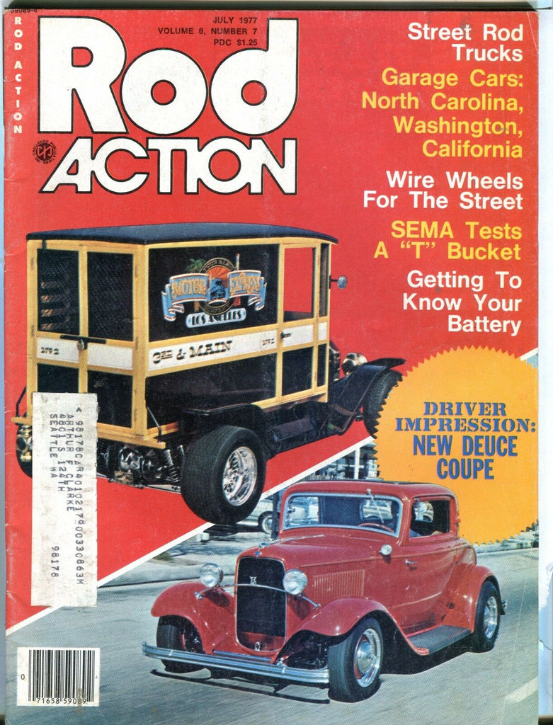 Rod Action Magazine July 1977 New Deuce Coupe EX w/ML 031017nonjhe