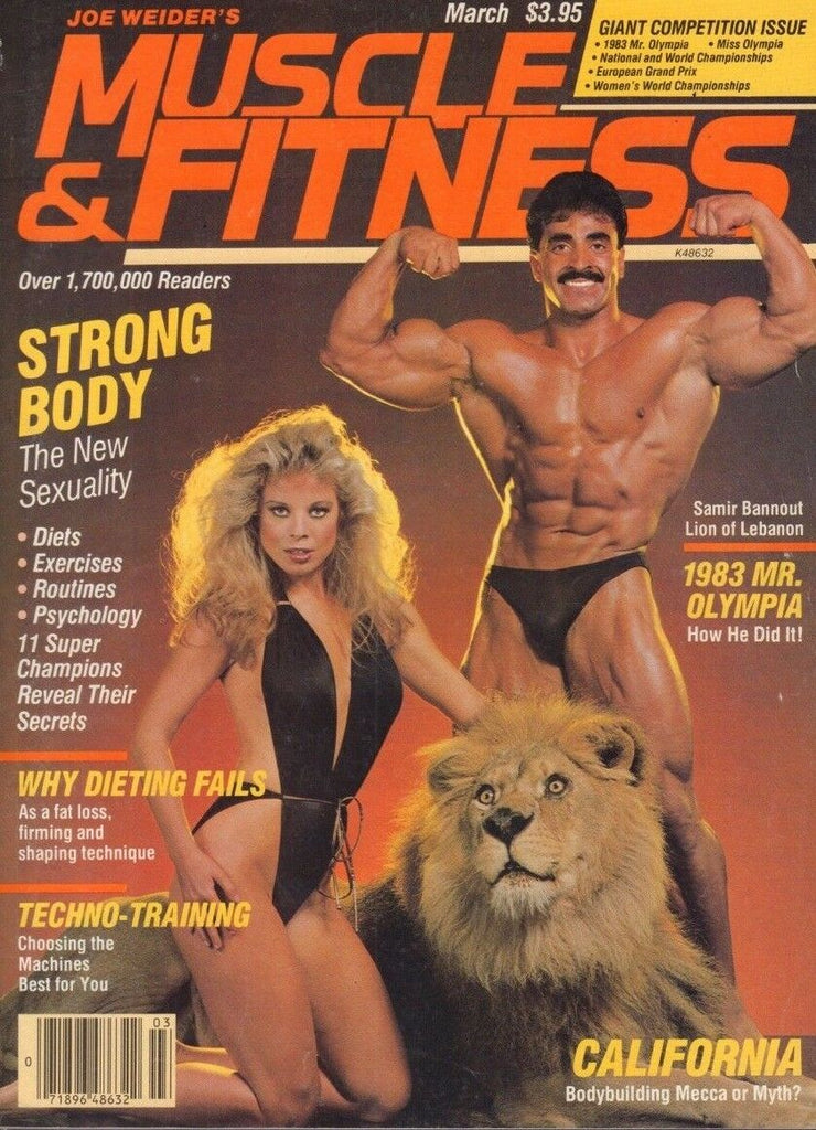 Muscle & Fitness March 1984 Samir Bannout Mike Neveux 121318DBE