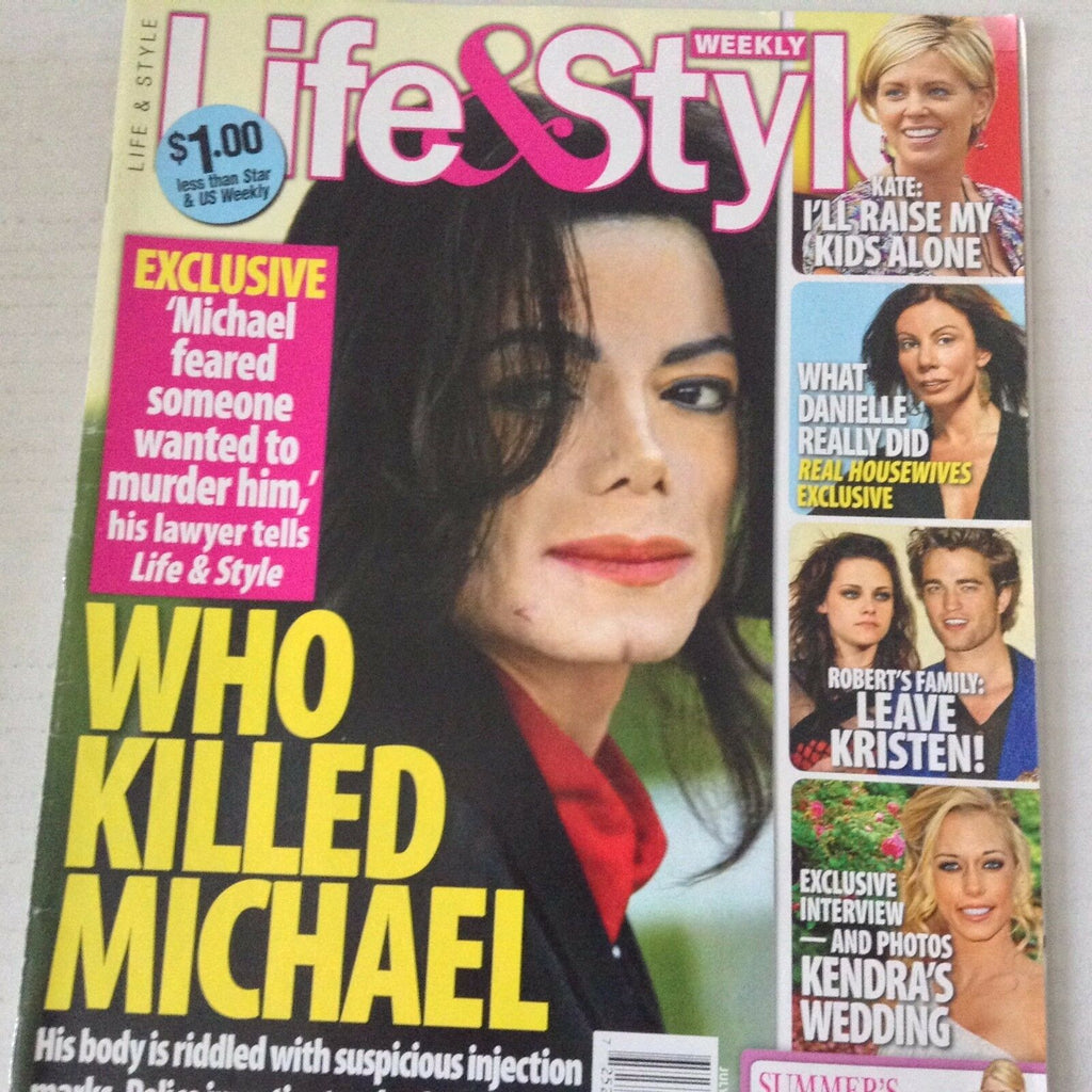 Life & Style Magazine Michael Jackson July 13, 2009 071717nonrh
