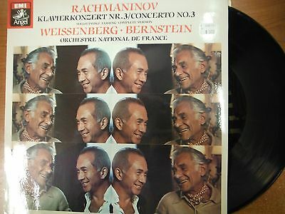 33 RPM Vinyl Rachmaninov Klavierkonzert NR3 Concerto No3 EMI Records 012615SM