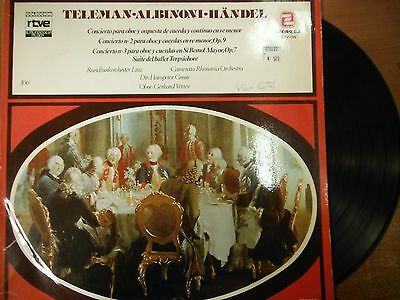 33 RPM Vinyl Teleman Albinoni Handel Concierto RTVE Records ZTV106 011315SM