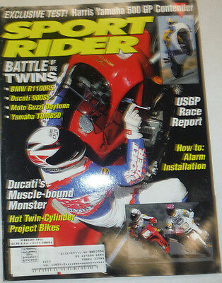 Sport Rider Magazine USGP Race Report BMW R1100RS February 1994 021115R