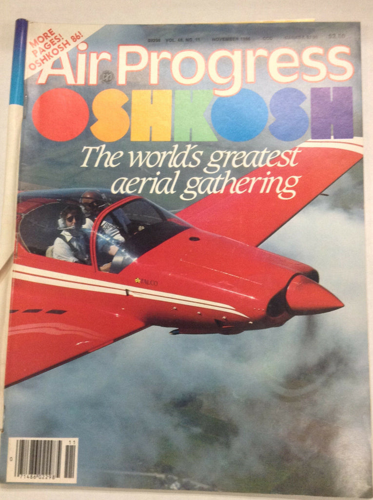 Air Progress Magazine Oshkosh Tailspin Tommy's November 1986 062617nonr