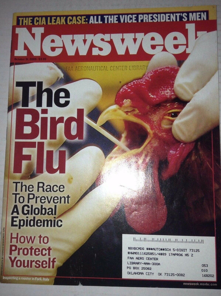 Newsweek Magazine The Bird Flu Global Epidemic October 31, 2005 FAL 042717nonrh