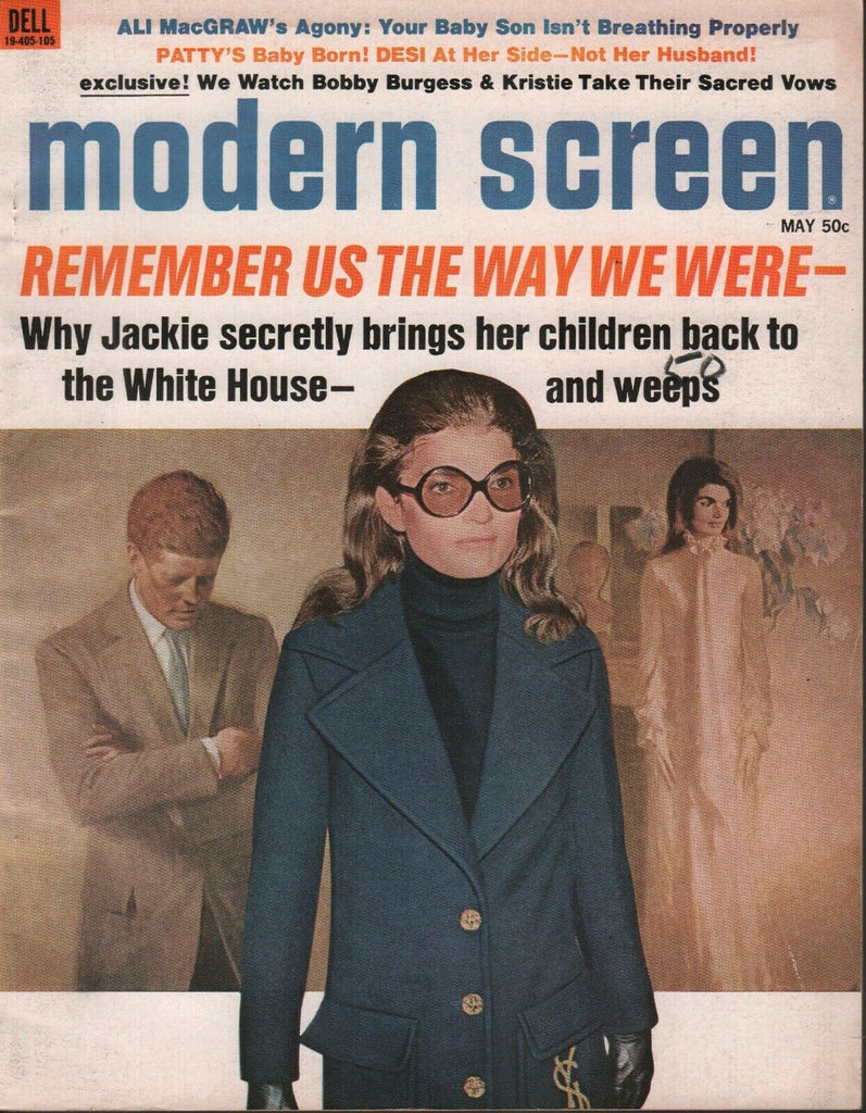 Modern Screen May 1971 Jackie Kennedy Onassis Bobby Burgess 072219AME