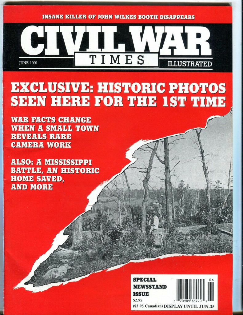 Civil War Times Magazine June 1991 Historic Photos EX No ML 050817nonjhe