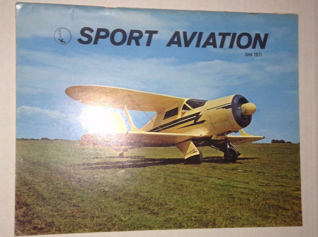 Sport Aviation Magazine Corvairs & EAA Oshkosh Women June 1971 010417RH