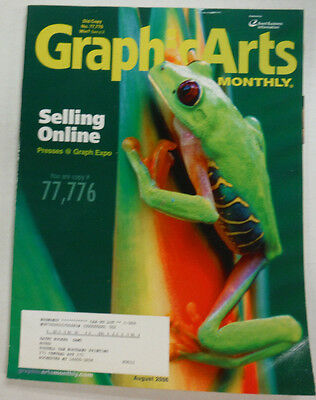 Graphic Arts Magazine Selling Online August 2006 052115R2