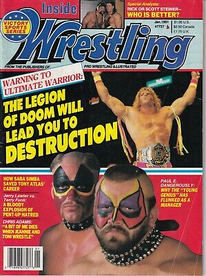 Inside Wrestling Ultimate Warrior Legion Of Doom January 1991 022719nonr