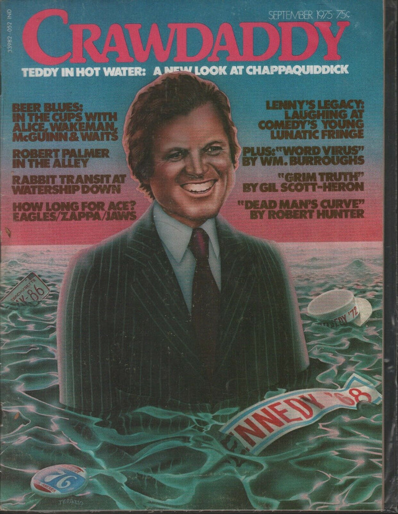 Crawdaddy September 1975 Teddy John F Kennedy 061919AME