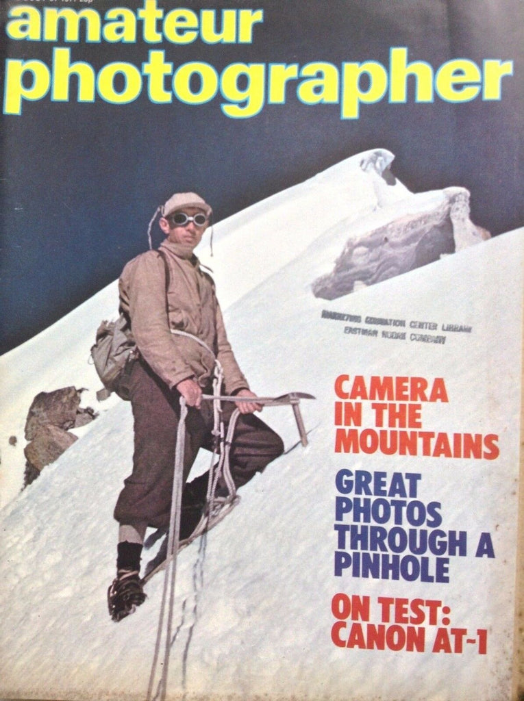 Amateur Photograper Magazine In The Mountains August 31, 1977 101817nonrh2
