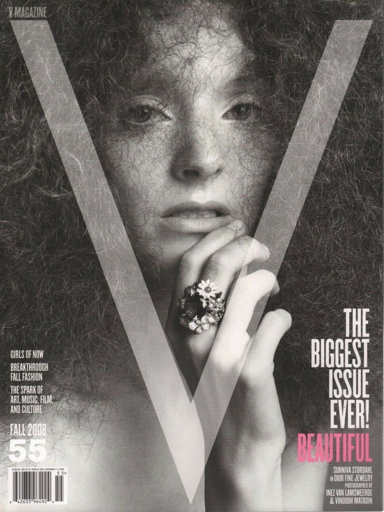 V Magazine Fall 2008 #55 Sunniva Stordahl Inez Van Lamsweerde 091018DBE2