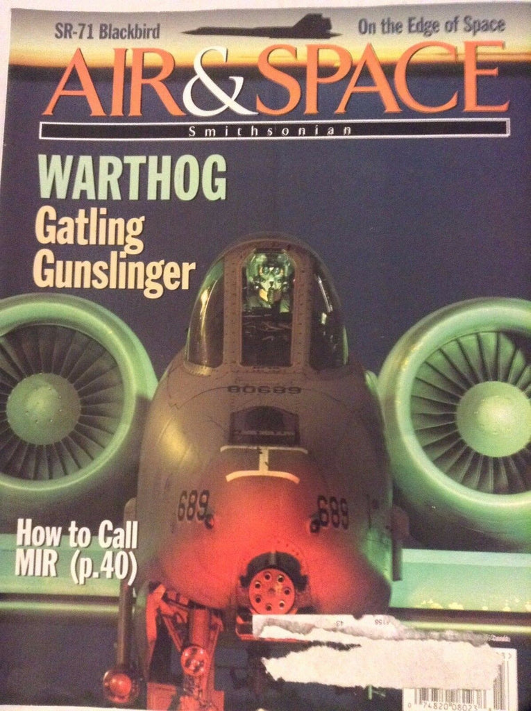 Air & Space Magazine Warthog Gatling Gunslinger Feb/March 1999 082317nonrh
