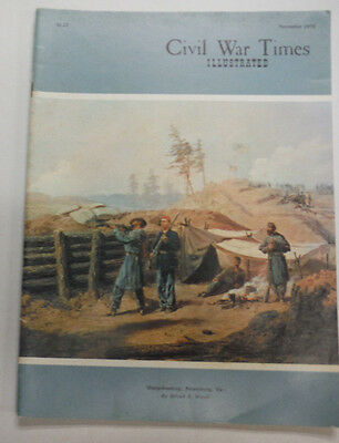 Civil War Times Magazine Sharpshooting Petersburg Virginia November 1975 071015R