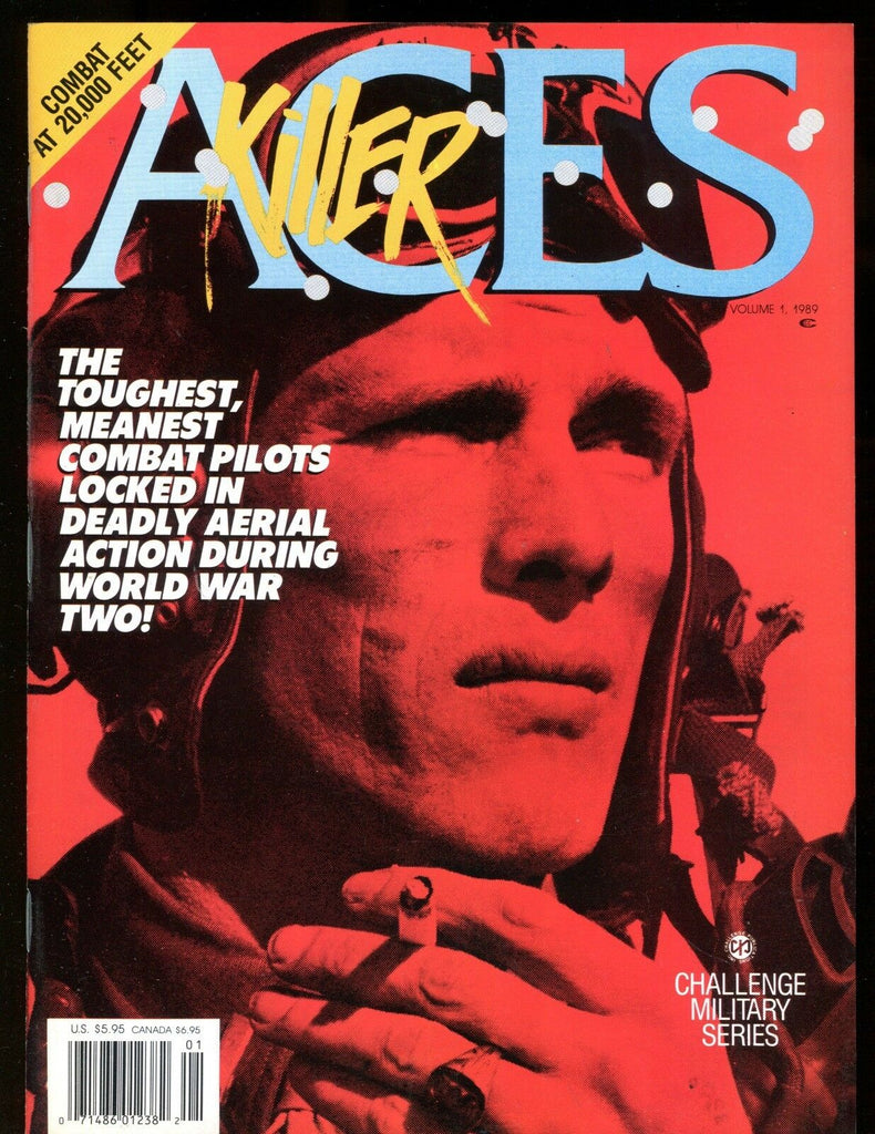 Killer Aces Magazine 1989 Combat Pilots EX No ML 112916jhe
