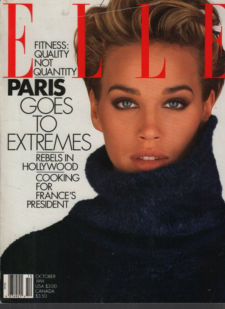 Elle Vintage Fashion Magazine October 1991 Emma S 092719AME