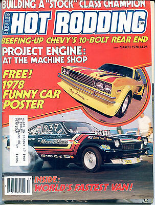 Hot Rodding Magazine March 1978 Beefing-Up Chevy's 10-Bolt ML VGEX 122215jhe
