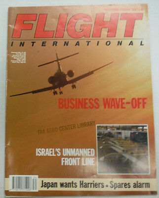 Flight International Magazine Business Wave-Off August 1989 FAL 060915R2
