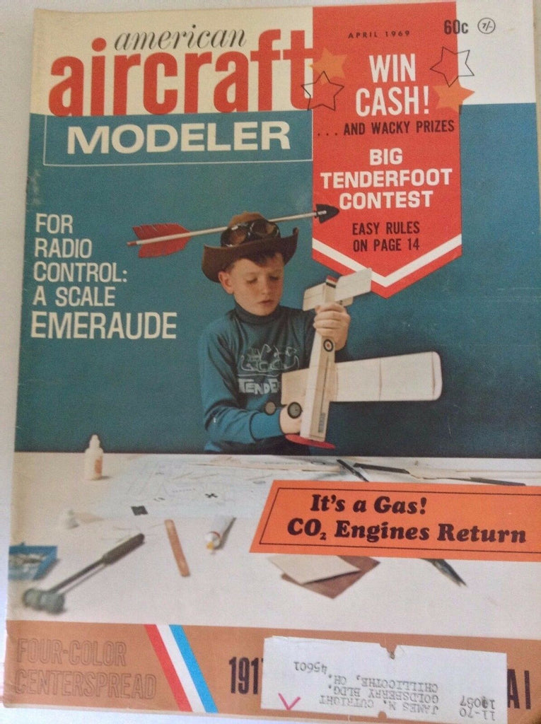 Aircraft Modeler Magazine A Scale Emeraude April 1969 041817nonrh2